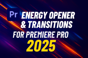 Energy Opener and Transitions for Premiere Pro 2025 – Take Your Video Editing to the Next Level